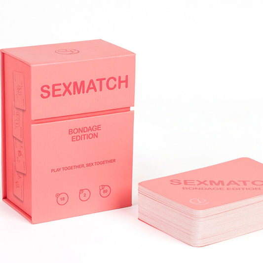 Jogo de Cartas Sexmatch Bondage Edition SECRETPLAY para casais.