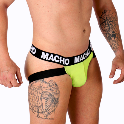Jockstrap MX28FA Neon | Suporte Anatómico