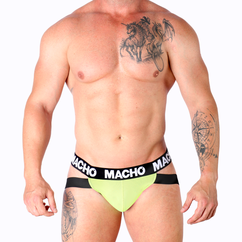 Jockstrap MX28FA Neon | Suporte Anatómico