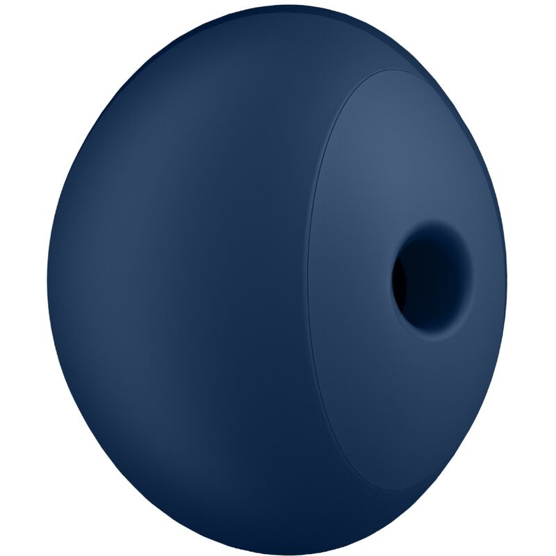 Satisfyer Air Power 4 estimulador e vibrador azul, exibindo seu design compacto e silicone suave.