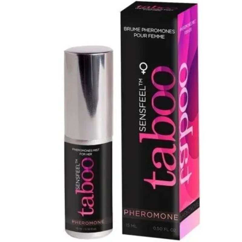 Frasco de RUF Taboo Perfume de Feromônio para Ela 15ml