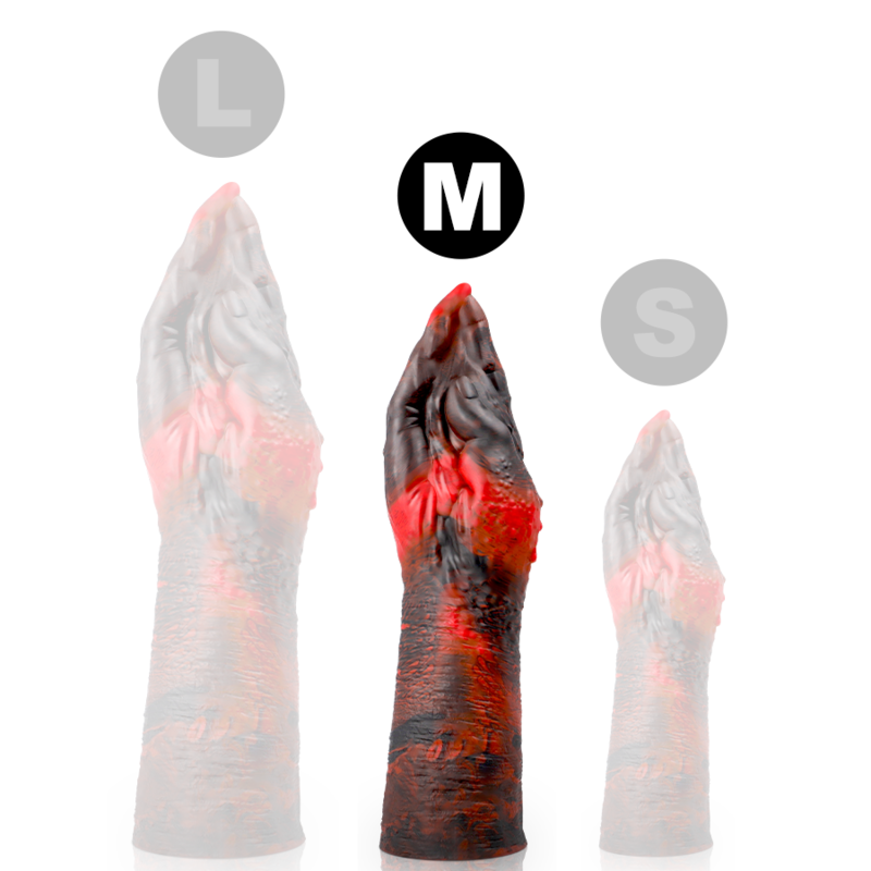 Detalhe do Dildo EPIC Lilith Realista de Silicone Premium, mostrando sua forma e textura.
