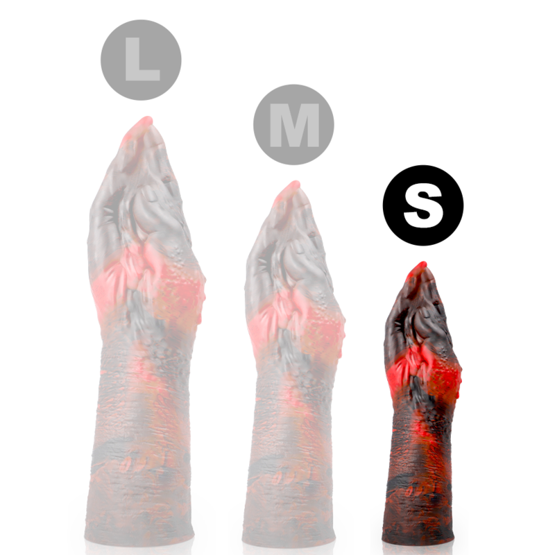 Dildo Lilith Epic Demônio Maligno | Silicone Líquido, Design Mítico e Base com Sucção - Tamanho Pequeno