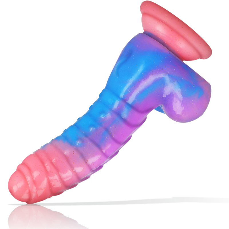 Dildo EPIC Empusa Guardião de Hades de silicone líquido com ventosa para prazer intenso