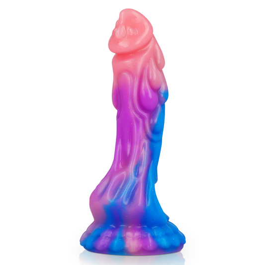 Dildo EPIC Ashtar com design humanoide extraterrestre, feito de silicone líquido.