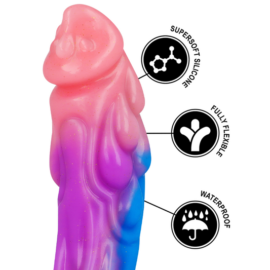 Dildo Ashtar Epic | Silicone Líquido, Design Alienígena e Base com Sucção