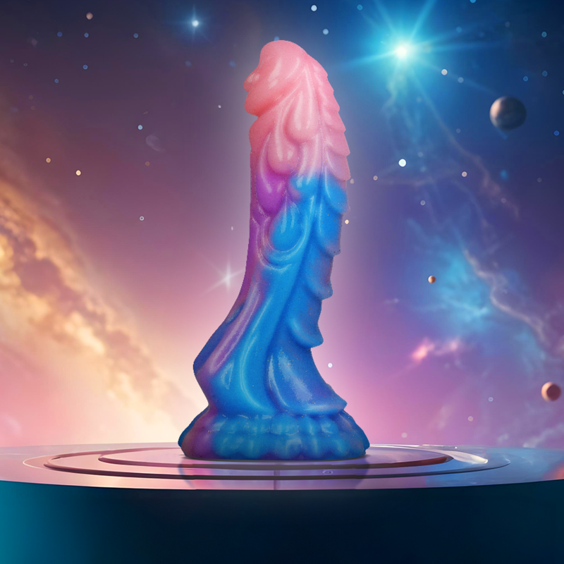 Dildo Ashtar Epic | Silicone Líquido, Design Alienígena e Base com Sucção