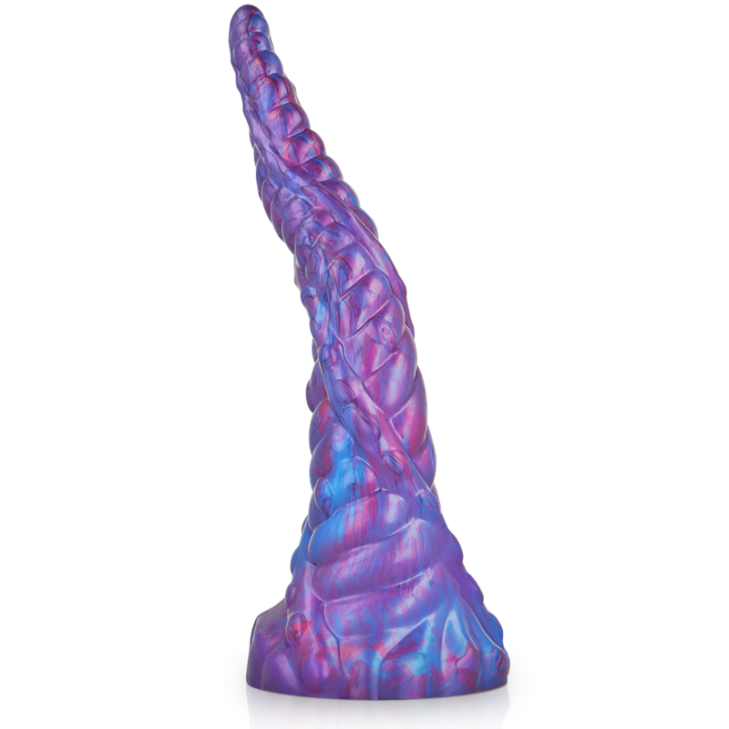 EPIC Dildo Nokken Criatura Aquática de silicone com base de sucção, detalhe da textura e forma mítica.