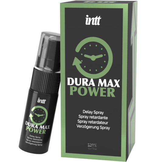 INTT Spray Retardante Dura Max Power para prolongar o prazer masculino