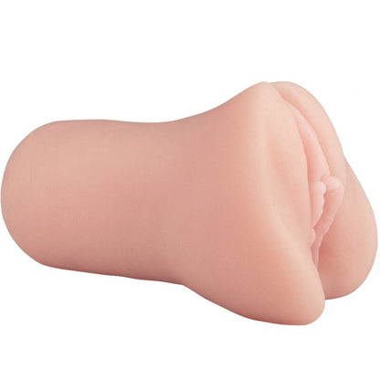 Close-up do Masturbador Masculino ALIVE Flex Vaginal Realista M, mostrando sua textura e abertura.
