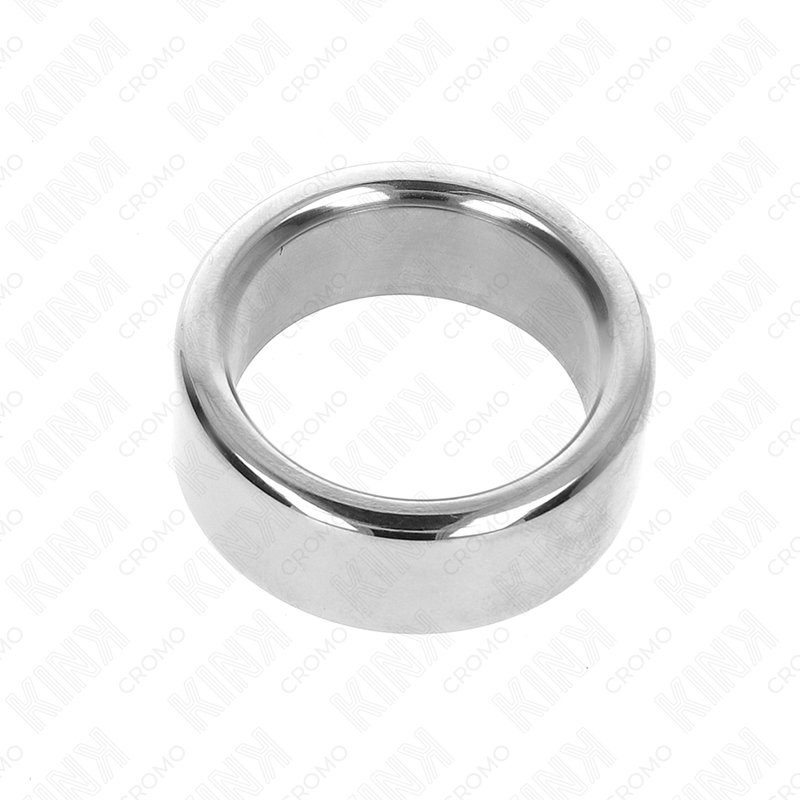 Anel de pênis de metal KINK 2,6 CM para ereções firmes e prazer duradouro.