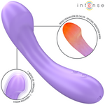Intense – Vibrador Becky 19 cm Aquecível 7 Vibrações Roxo