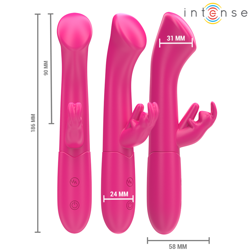 Vibrador Rabbit Julieta Intense | Ponto G, Clitóris e 10 Vibrações