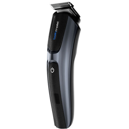 Aparador de precisão BATHMATE Trim 2.0, mostrando seu design elegante e lâminas de aço inoxidável para higiene masculina.