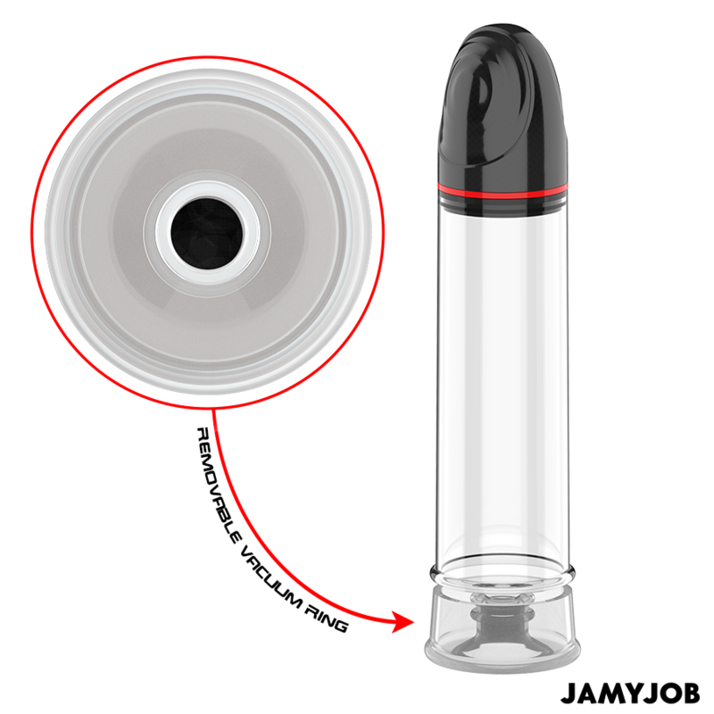 JAMYJOB Bomba Peniana Automática XPAND 3 Níveis Sucção Cinza para aumento e desempenho masculino.