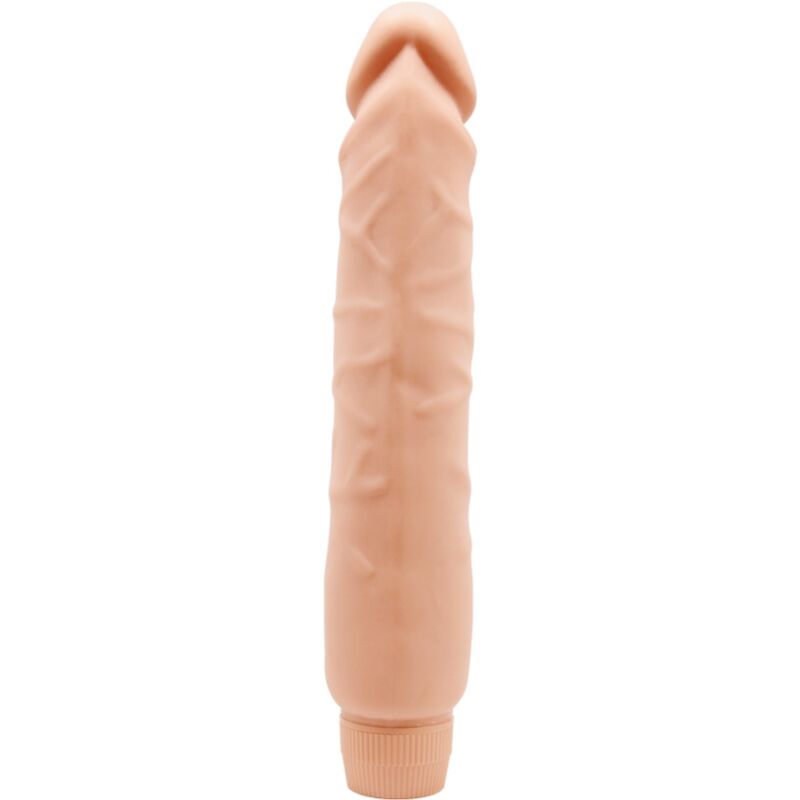 Detalhe do Vibrador Realista Jack BAILE 26 CM com vibração, mostrando a textura e formato.
