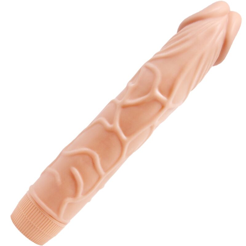 Vibrador Dildo Realista BAILE 22,5cm Cor de Carne com função de vibração.
