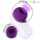 Estimulador de Clitóris Sabrina Intense Roxo | Design Compacto e Língua Vibrante