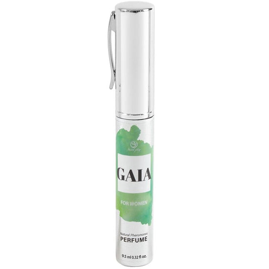 Frasco de perfume SECRETPLAY Gaia com feromonas para mulheres, tamanho viagem 10ml.