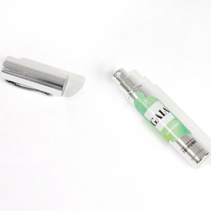 Frasco de perfume SECRETPLAY Gaia com feromonas para mulheres, tamanho viagem 10ml.