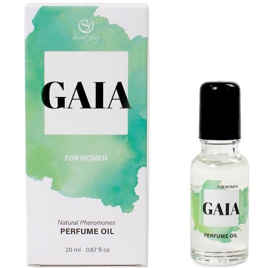 SECRETPLAY Gaia Perfume Óleo com Feromonas Naturais para Mulheres 20 ML