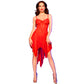 Chilirose – Babydoll Vermelho com Renda e Tule CR 4847
