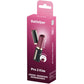 Satisfyer – Pro 2 Kiss Wave Estimulador de Clitóris Garnet/Preto