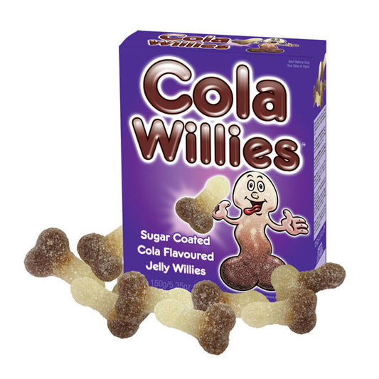 Doces Mastigáveis Spencer & Fleetwood | Gomas em Formato de Pênis Sabor Cola - 150g