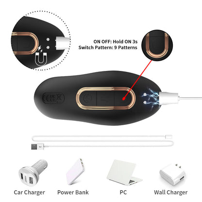 Vibrador Anal de Próstata ARMONY com Controle Remoto, mostrando seu design ergonômico e acabamento em silicone.