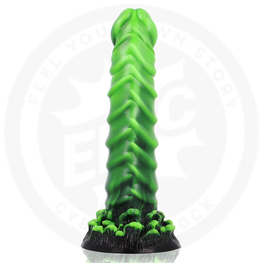 EPIC CYBERSILICOCK Dildo Caelion Living Root com design orgânico e cor natural.