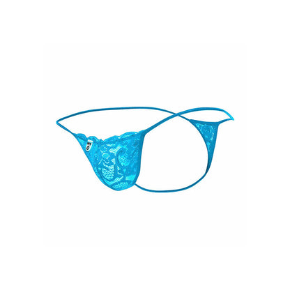 Tanga de Encaje Aqua Talla L/XL