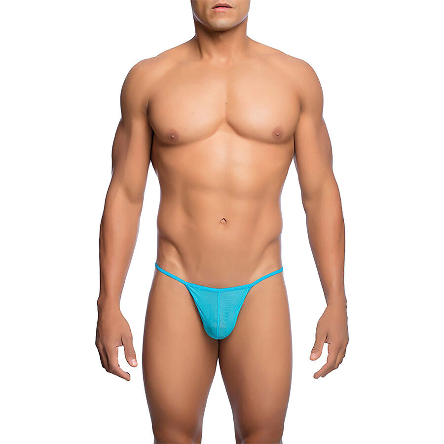 Tanga Transparente Masculina Formato T Aqua