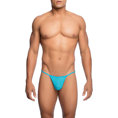 Tanga Transparente Masculina Formato T Aqua