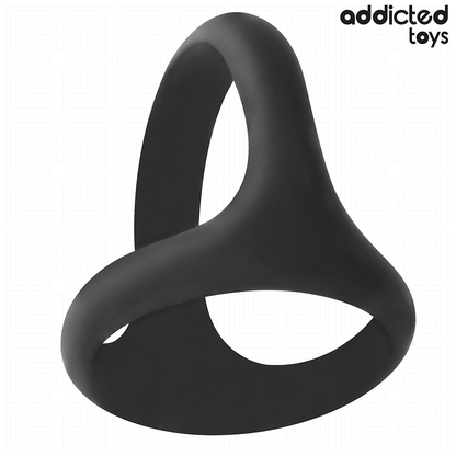 Addicted Toys Anel Peniano Triplo Grosso para melhorar o desempenho e prazer.