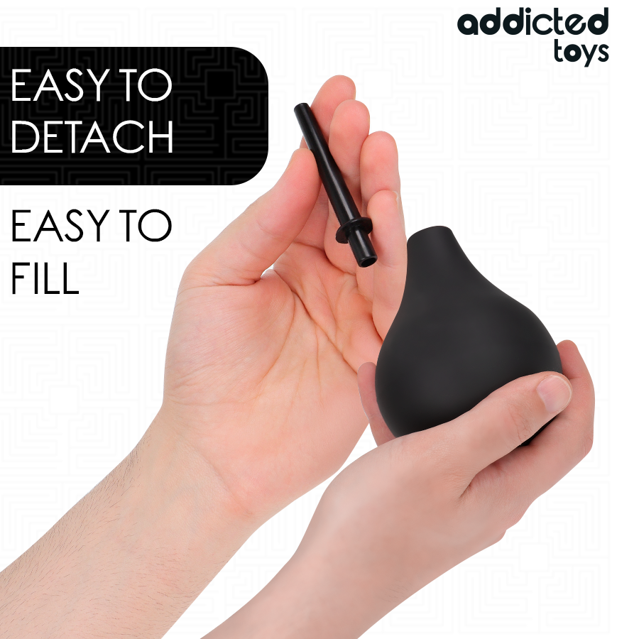 Addicted Toys Limpador Anal de Viagem Tamanho L 220ml para higiene íntima.