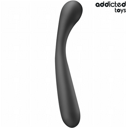 Massageador anal Addicted Toys de silicone médico com 22,5 cm e design ergonómico para estimulação progressiva.
