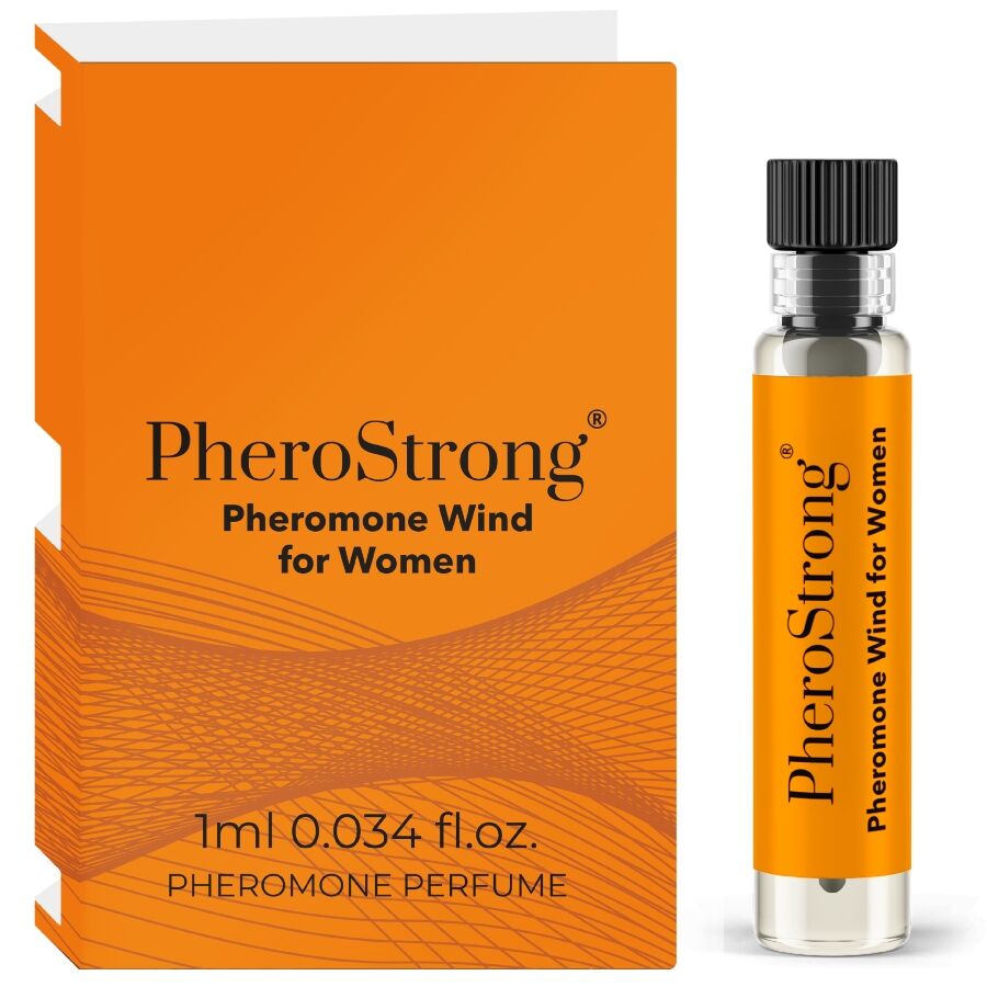 Frasco de PHEROSTRONG Perfume Feromonas Wind para Mulheres 1 ML