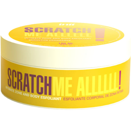 Gel esfoliante INTT Scratch Me All 100ml para limpeza profunda corporal e íntima.