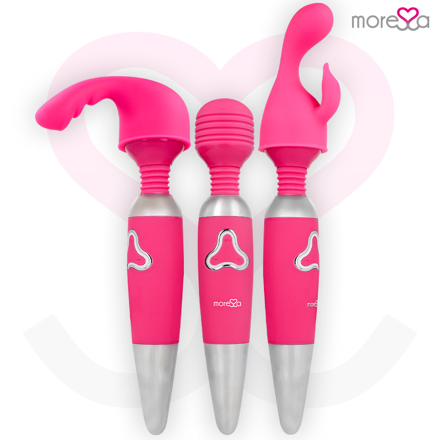 Vibrador MORESSA Odilon Premium de Silicone Recarregável com cabeça potente para massagem e estimulação.