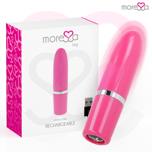 Moressa – Ivy Vibrador Estimulador Viagem Rosa