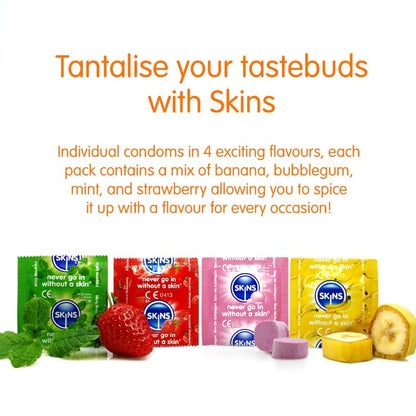 Preservativos Premium Multi Sabores Paquete 4