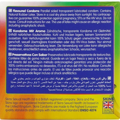 Preservativos Premium Multi Sabores Paquete 4