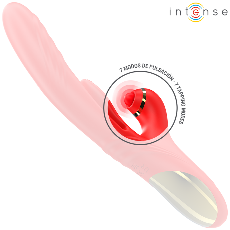Vibrador Multifuncional INTENSE Rosalia 3 em 1 Vermelho