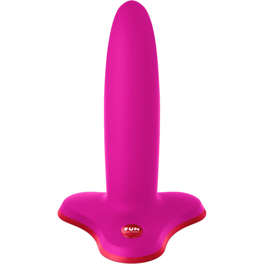 FUN FACTORY Limba Flex Dildo Ponto G Flexível Tamanho P, vista frontal mostrando o material e a flexibilidade.