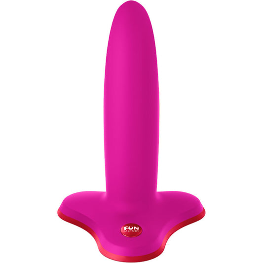FUN FACTORY Limba Flex Dildo Ponto G Flexível Tamanho P, vista frontal mostrando o material e a flexibilidade.