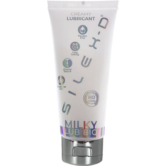 Silexd Lubrificante Cremoso Milky Lub Bio Efeito Sêmen 100 ML para realismo e prazer natural.