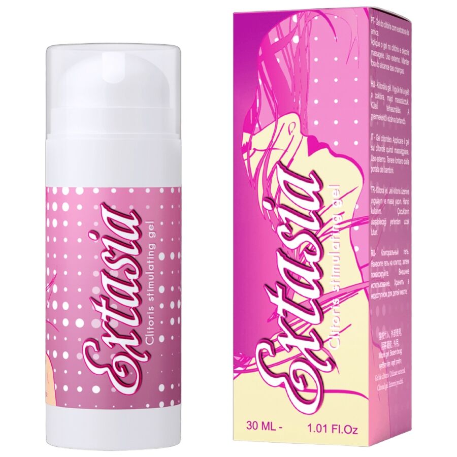RUF Gel Estimulante de Clitóris Extasia 30ML para maximizar o prazer feminino.