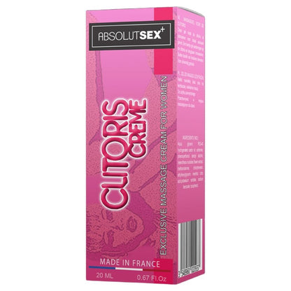 Creme estimulante de clitóris RUF 20 ML para prazer feminino intenso