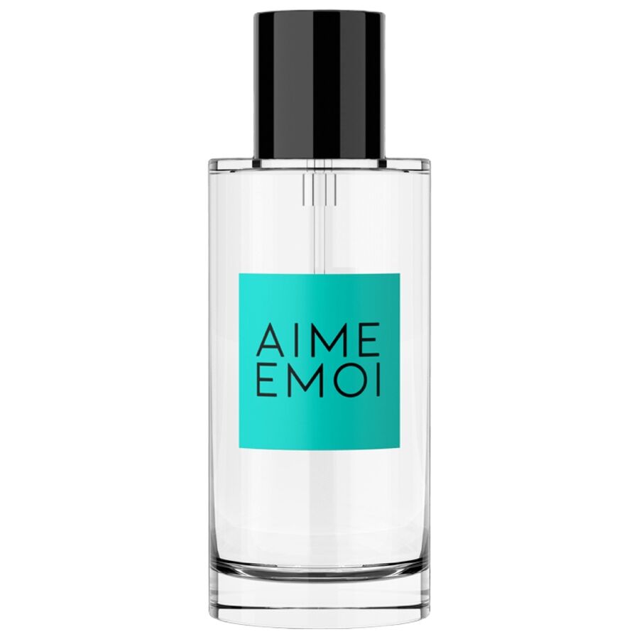 Frasco de perfume RUF Aime Emoi com feromonas para mulher 50ml