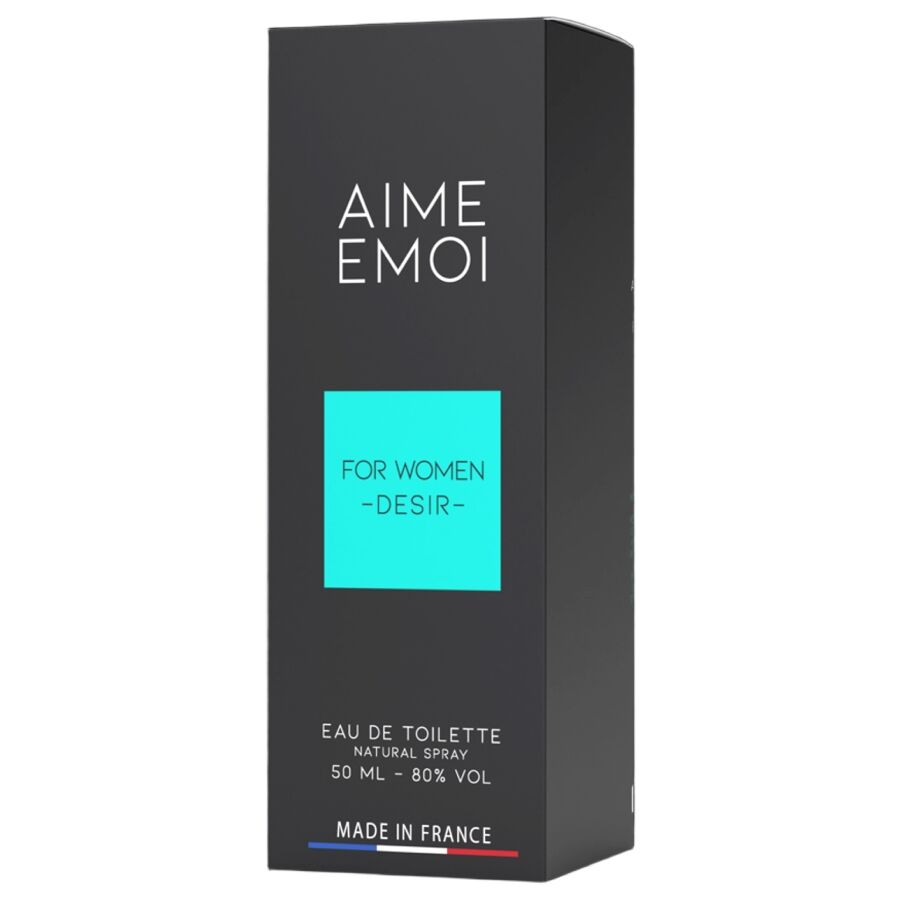 Frasco de perfume RUF Aime Emoi com feromonas para mulher 50ml